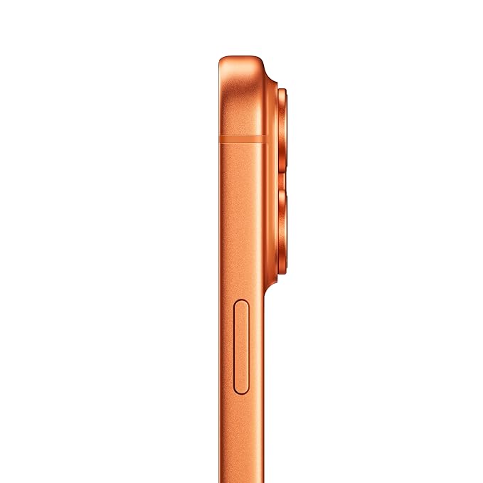 Apple iPhone 17 Pro 512 GB: 15.93 cm (6.3″) Display with Promotion up to 120Hz, A19 Pro Chip, Breakthrough Battery Life, Pro Fusion Camera System with Center Stage Front Camera; Cosmic Orange