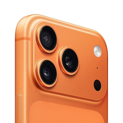 Apple iPhone 17 Pro 512 GB: 15.93 cm (6.3″) Display with Promotion up to 120Hz, A19 Pro Chip, Breakthrough Battery Life, Pro Fusion Camera System with Center Stage Front Camera; Cosmic Orange